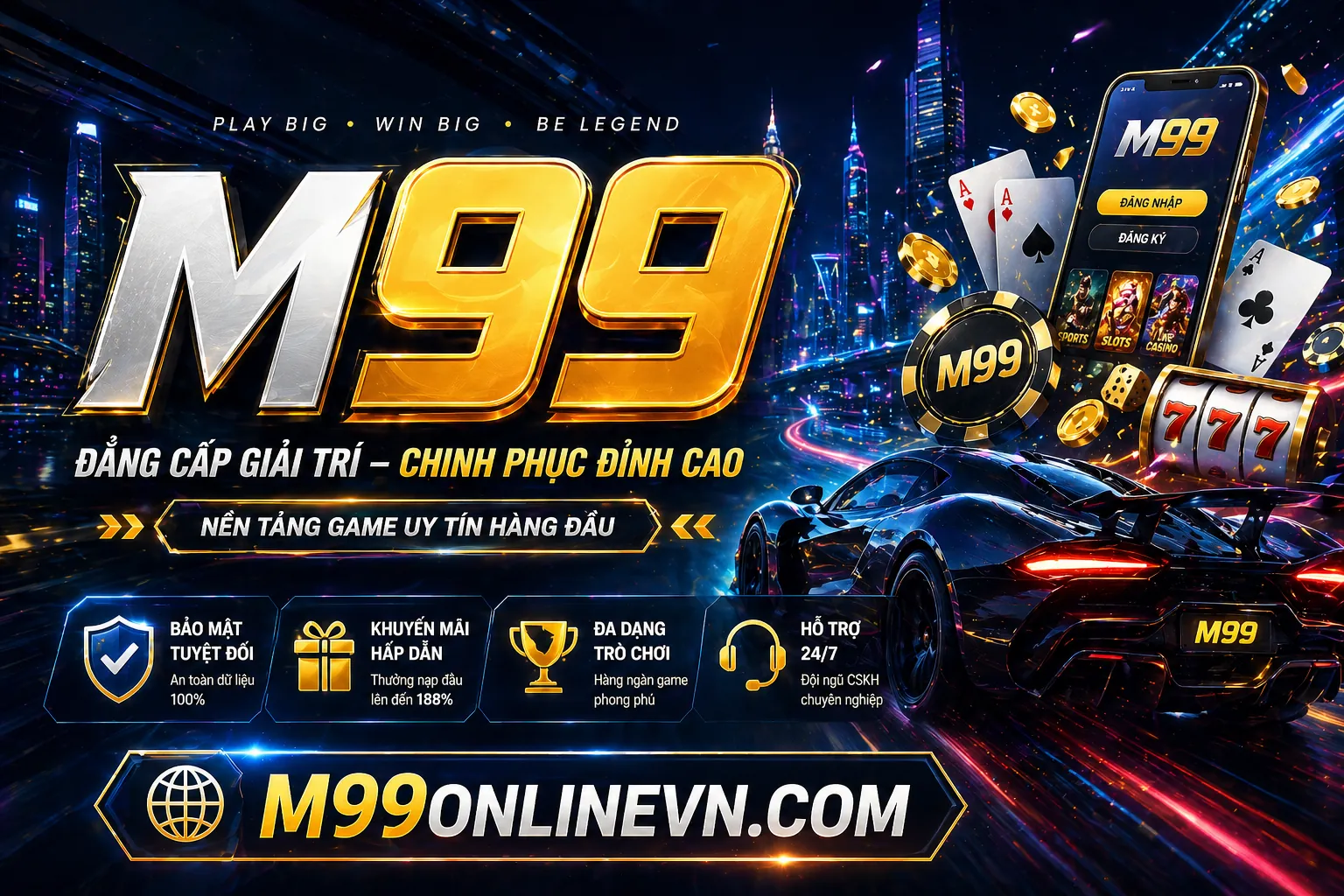 Sân vận động với ánh đèn rực rỡ và người hâm mộ cuồng nhiệt, thể hiện tinh thần cá cược thể thao tại 777king nhà cái.